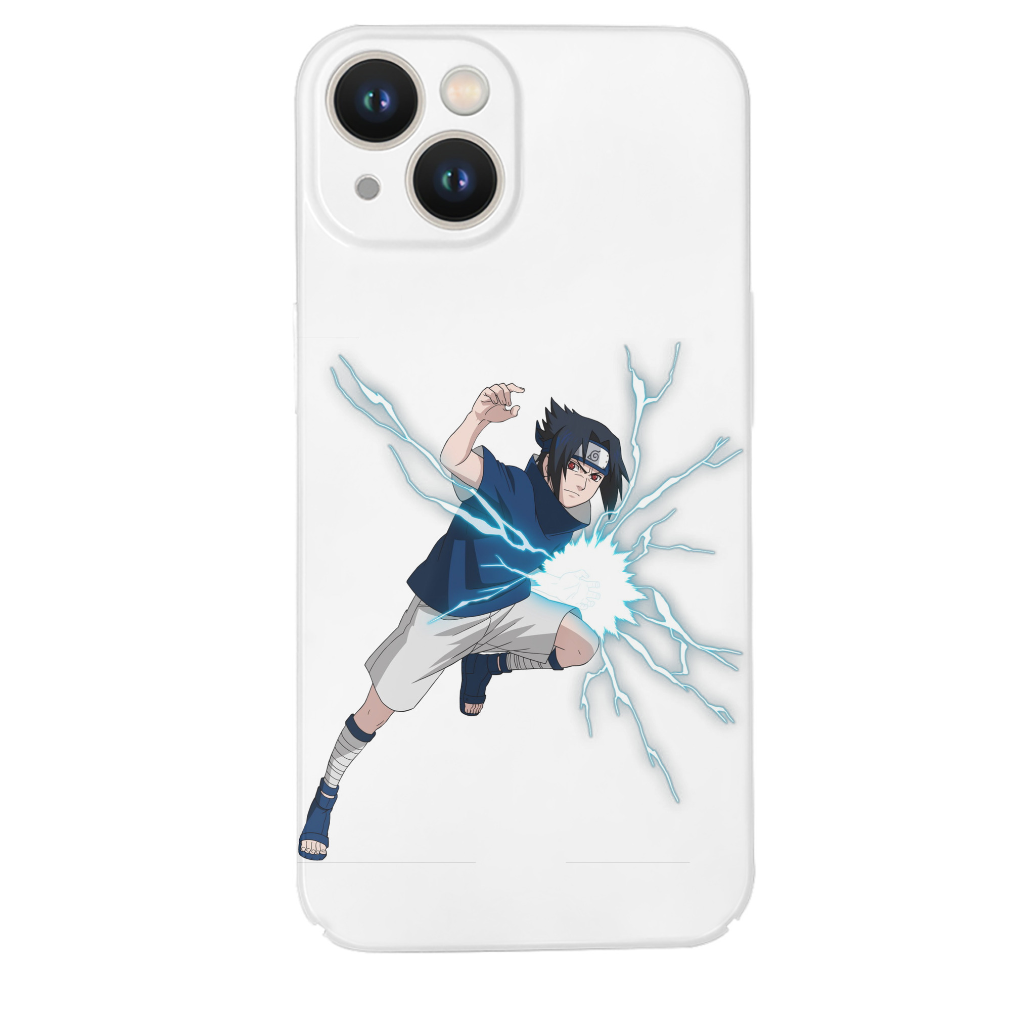 （画像用） NARUTO -ナルト- うちは サスケ Uchiha Sasuke 【iPhone 14シリーズ対応】ハードケース